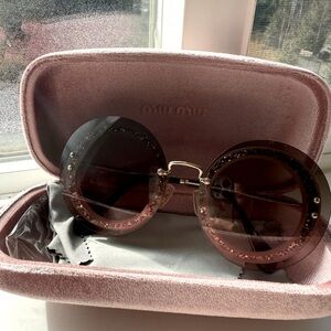 MIU MIU Swarovski sunglasses
